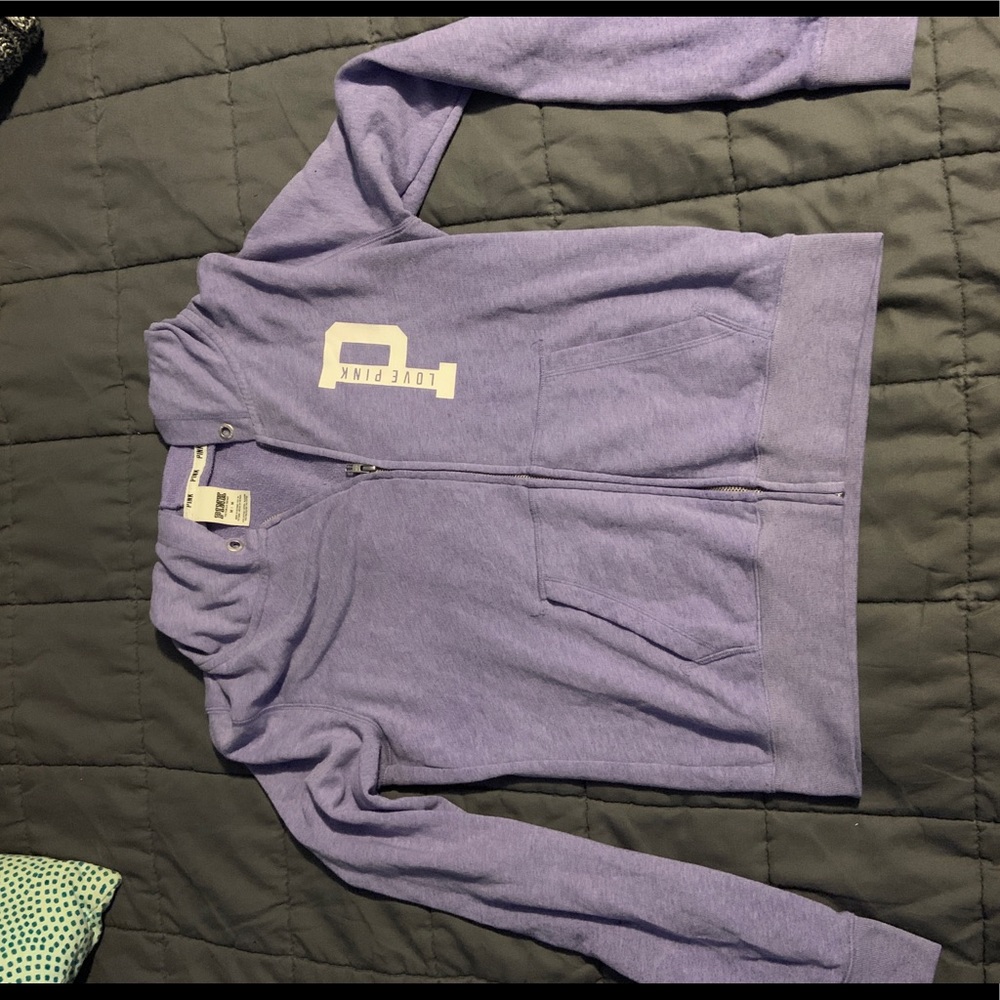 PINK Zip Up Hoodie